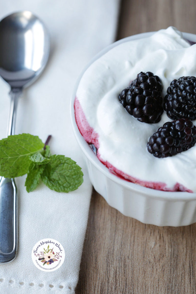 Easy Blackberry Pudding Recipe Travis Neighbor Ward