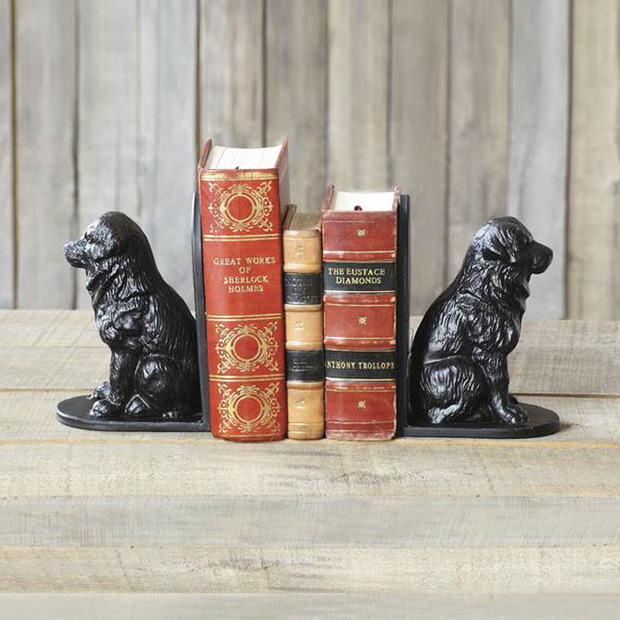 thurber dog bookends