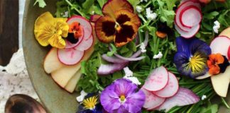 Edible flower recipes from HarvestandHoney